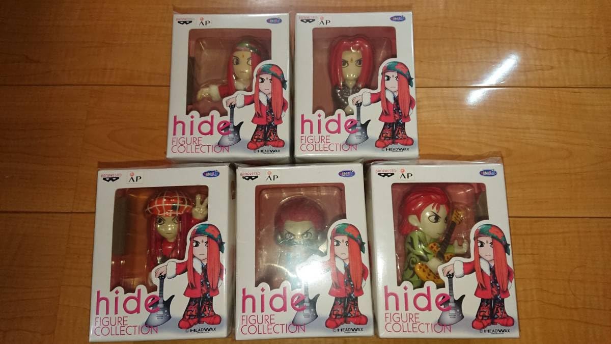 Amazon.co.jp: hide フィギュアコレクション 全5種類コンプリート